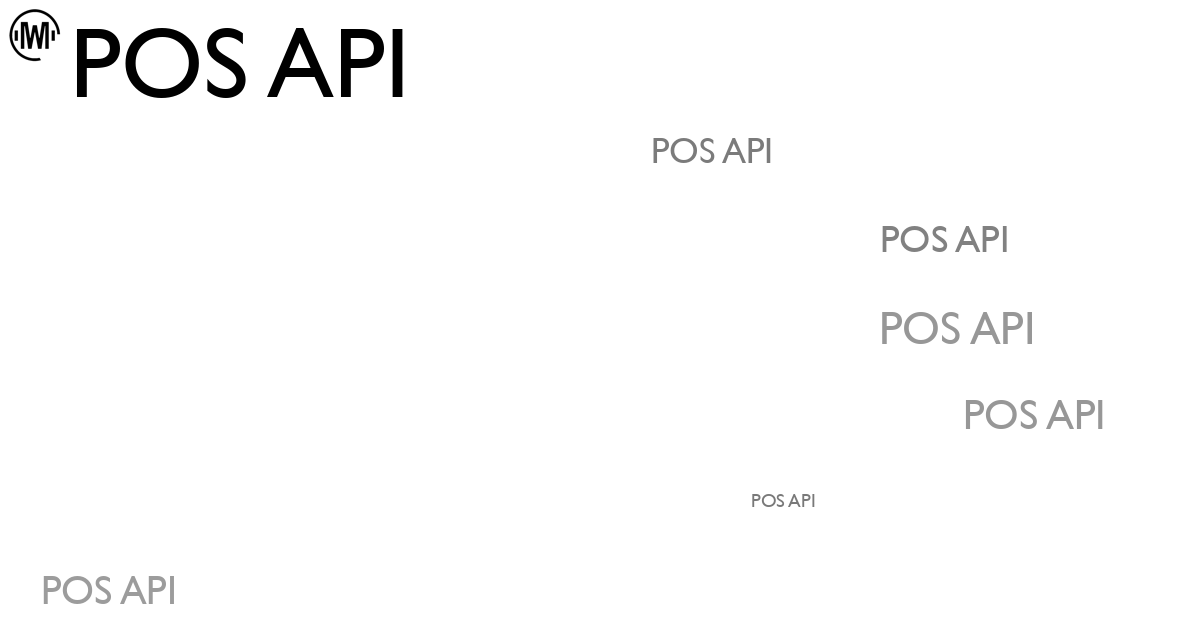 Illustration of POS API