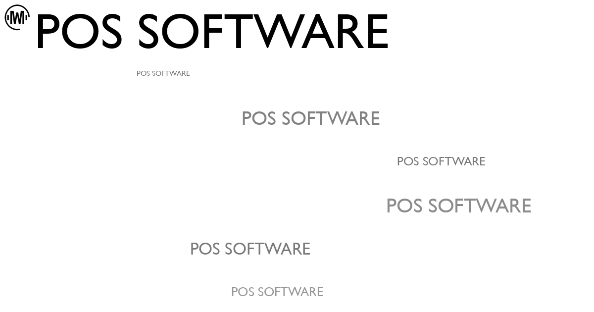 Illustration of POS Software