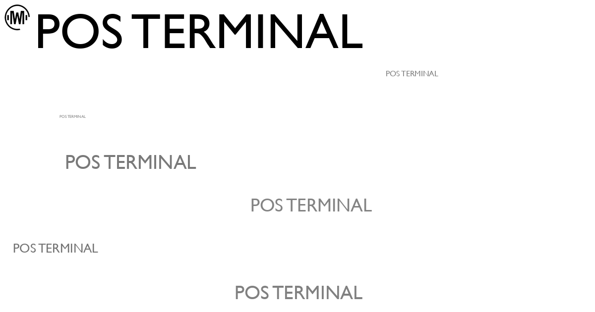 Illustration of POS Terminal