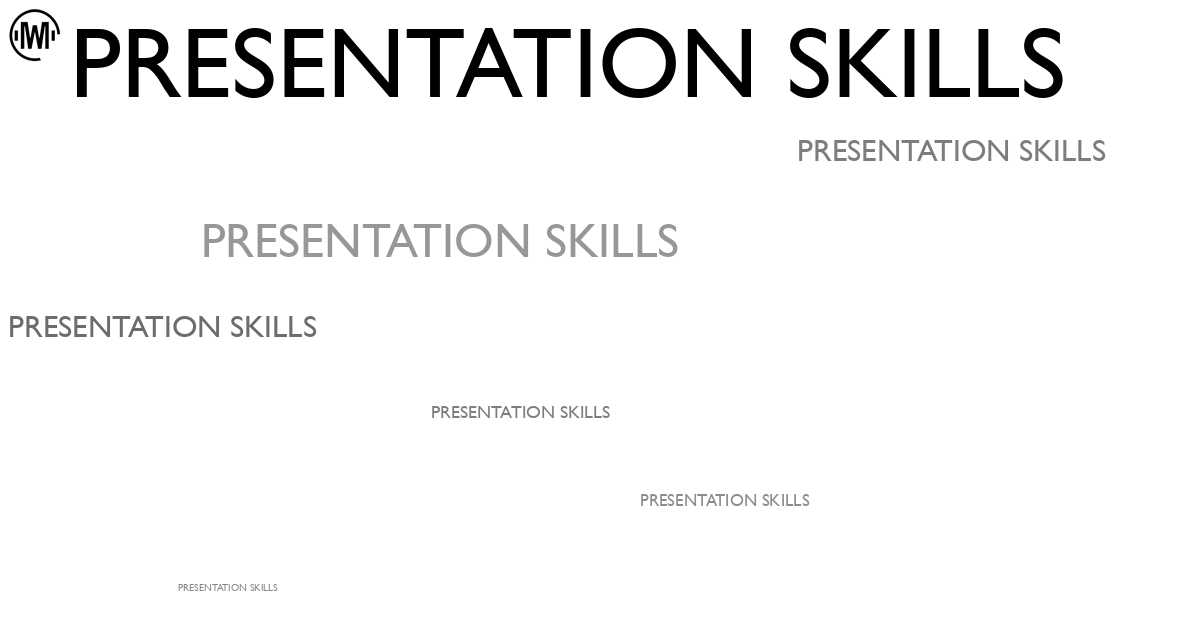 Illustration of Presentation Skills