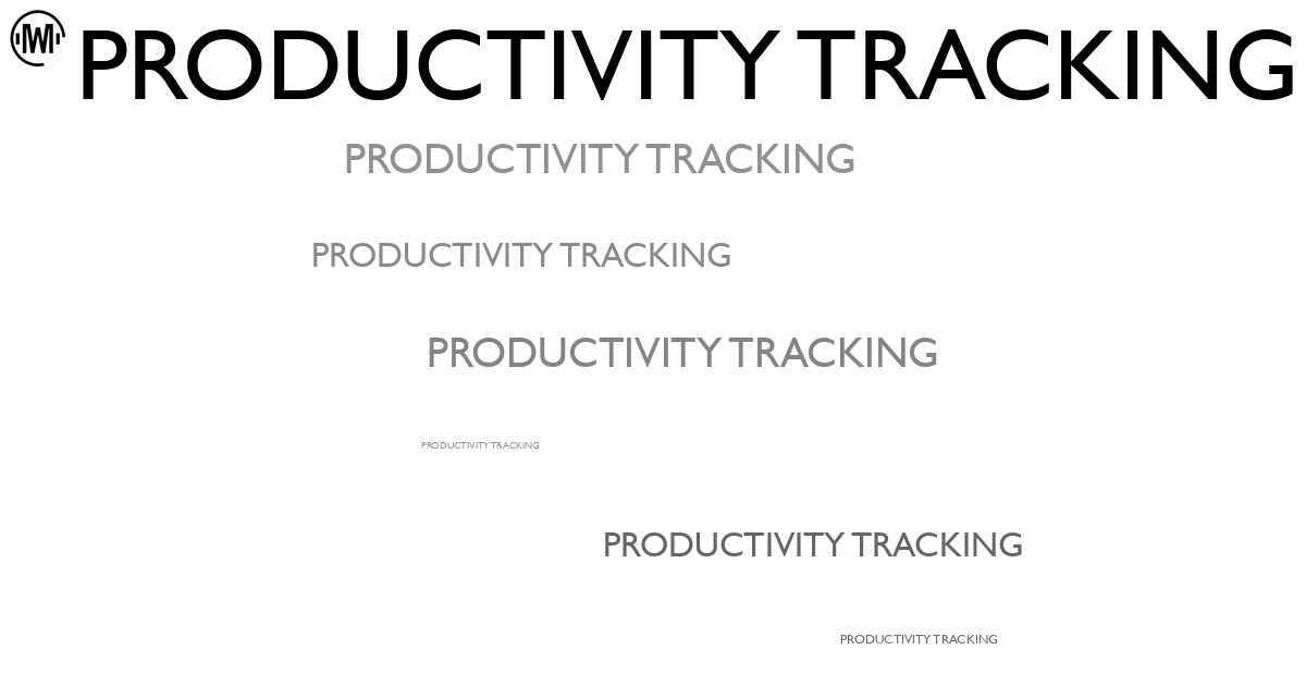 Illustration of Productivity Tracking