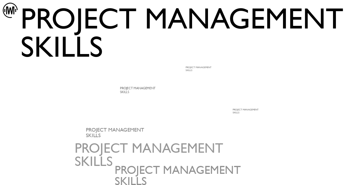 Illustration of Project Management Skills