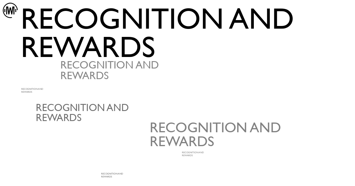 Illustration of Recognition and Rewards