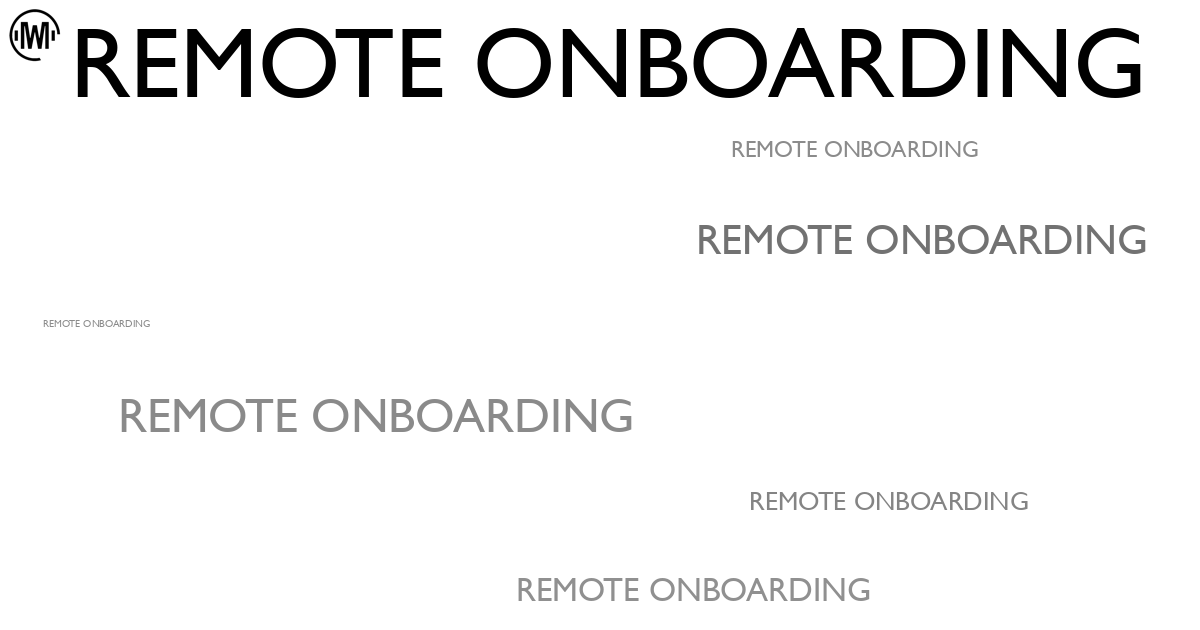 Illustration of Remote Onboarding