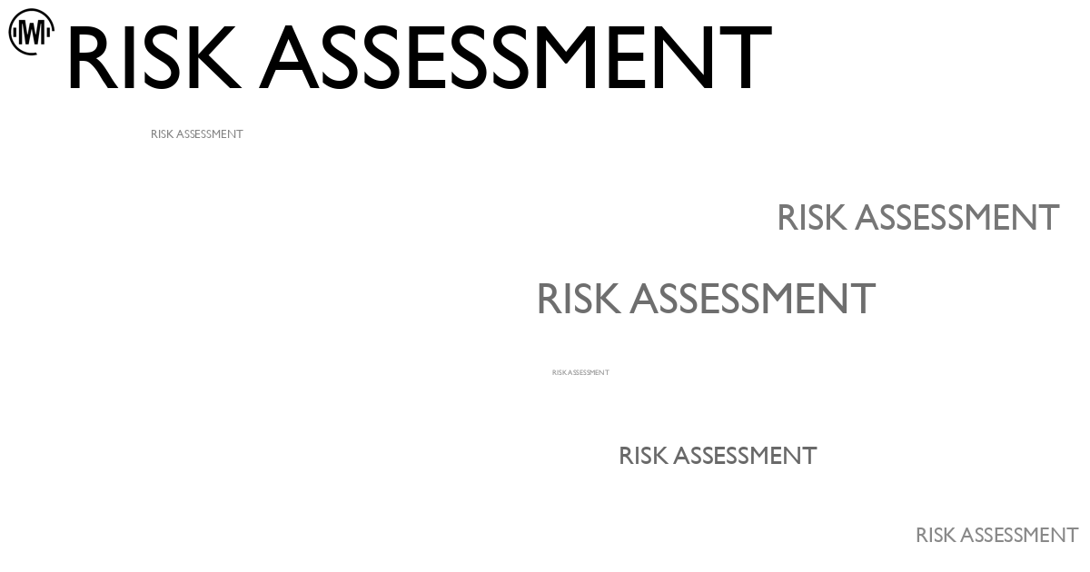 Illustration of Risk Assessment