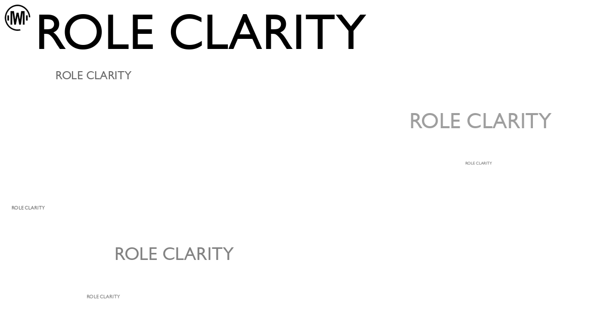 Illustration of Role Clarity
