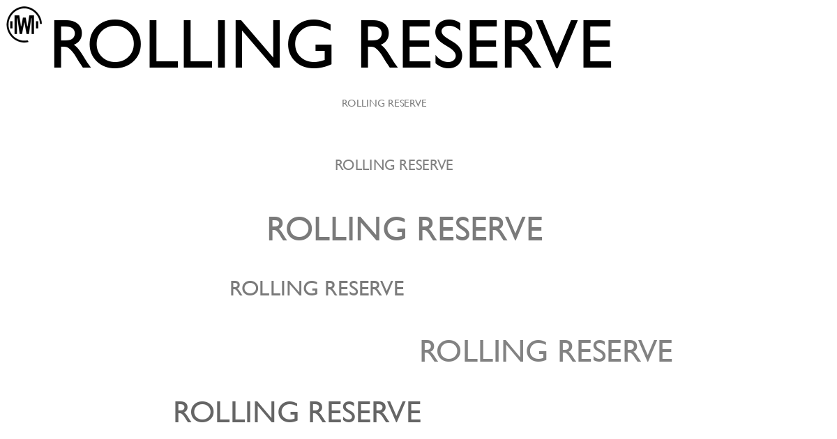 Illustration of Rolling Reserve