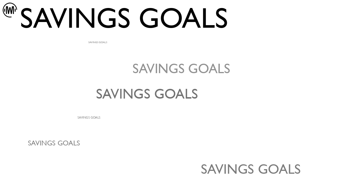 Illustration of Savings Goals
