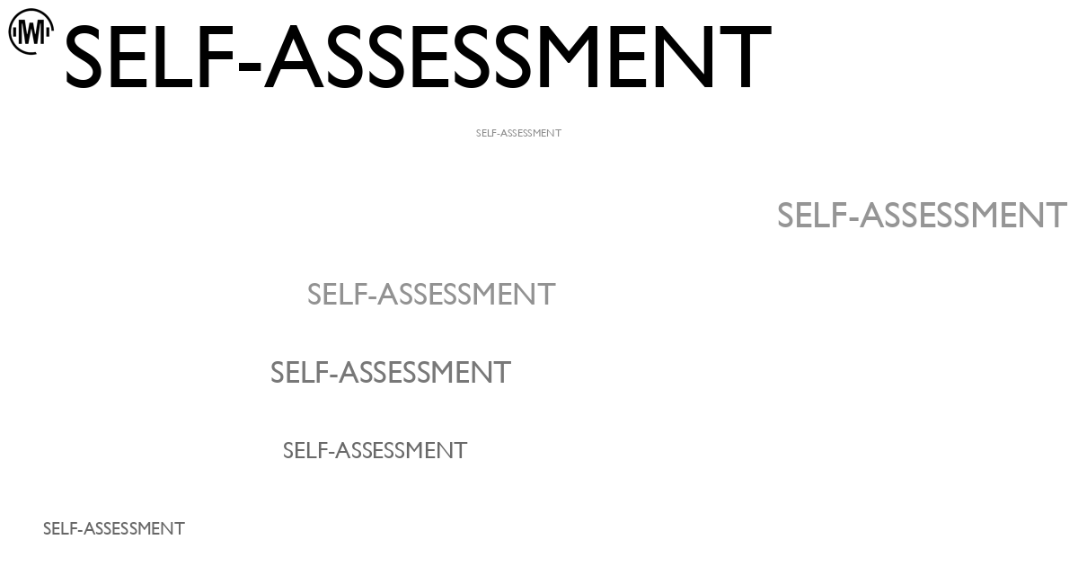 Illustration of Self-Assessment