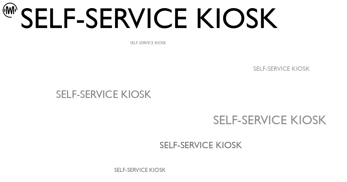 Illustration of Self-Service Kiosk