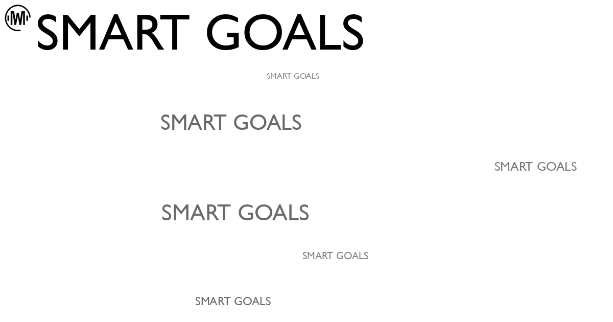 Illustration of SMART Goals