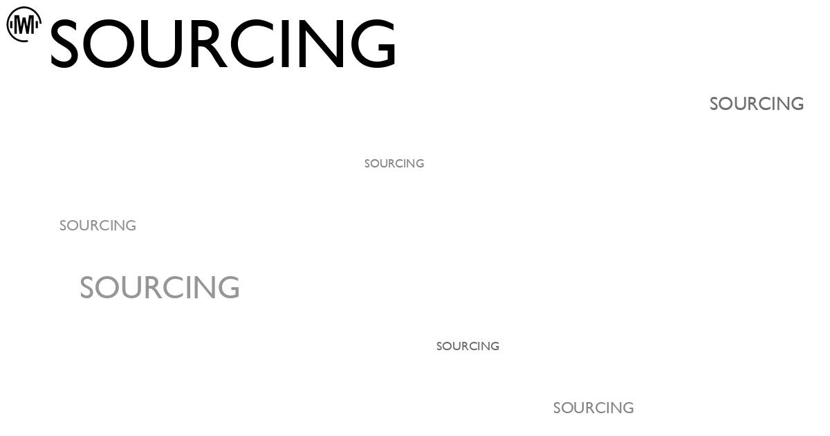 Illustration of Sourcing
