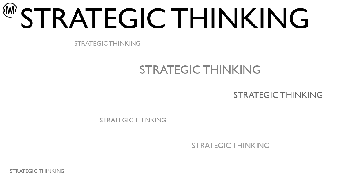 Illustration of Strategic Thinking