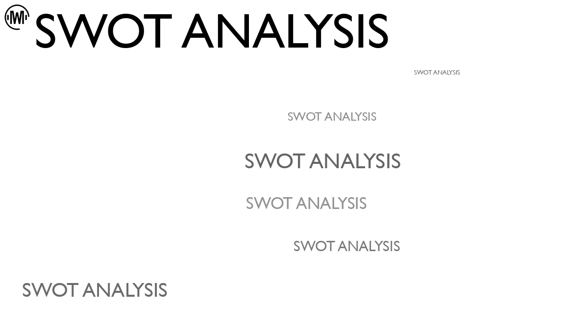 Illustration of SWOT Analysis
