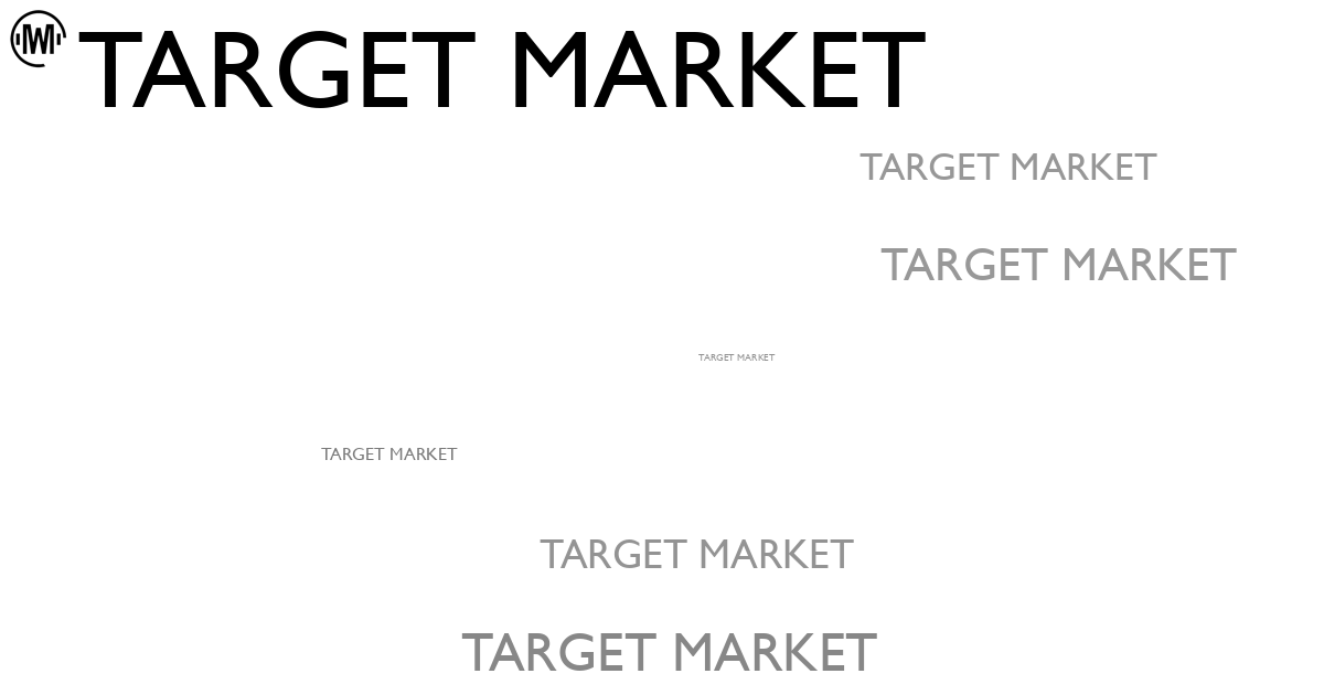 Illustration of Target Market