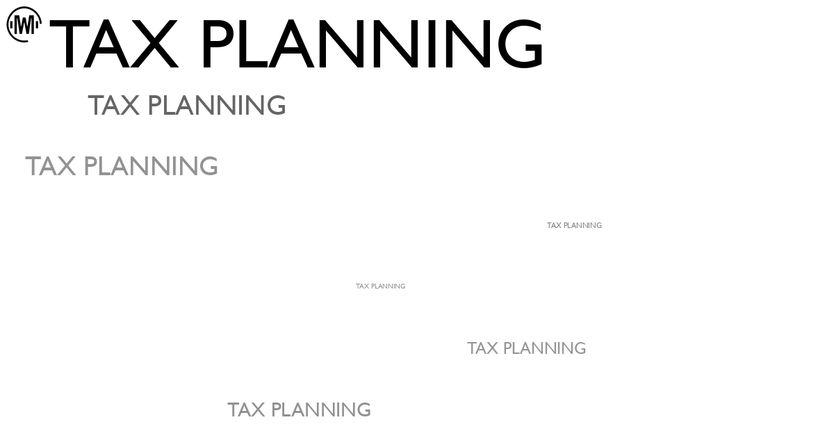 Illustration of Tax Planning