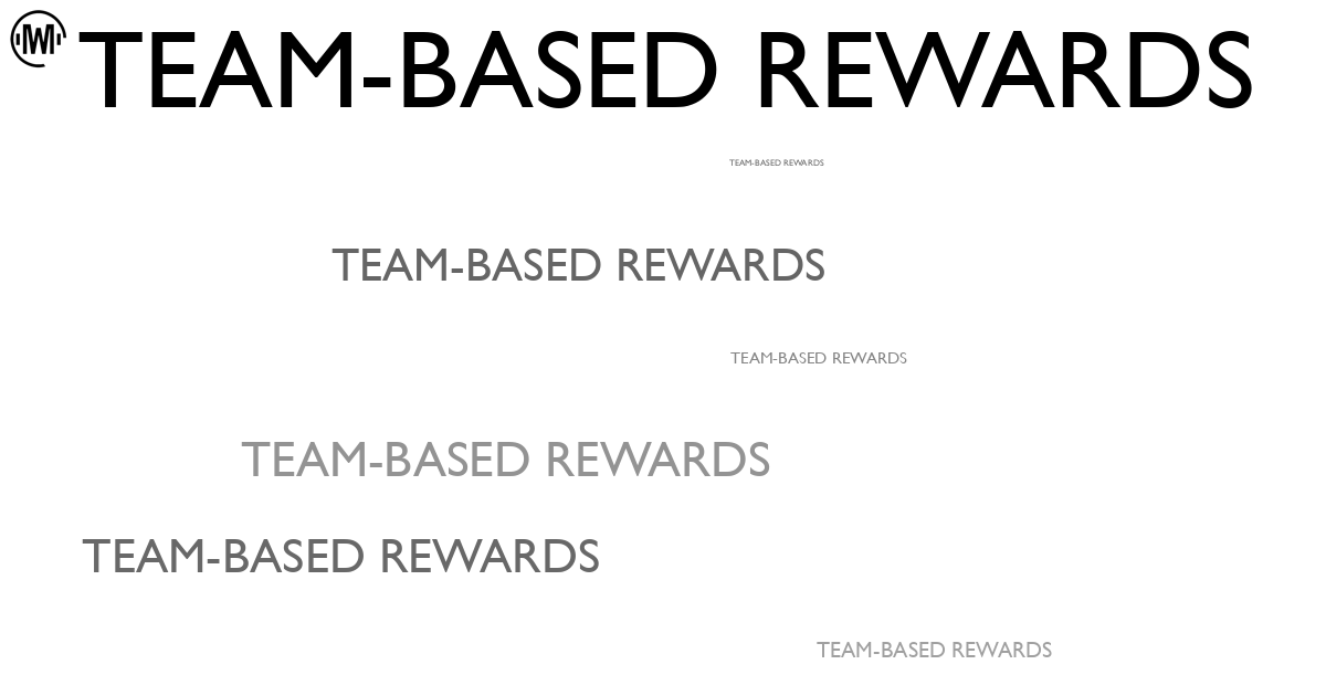 Illustration of Team-Based Rewards