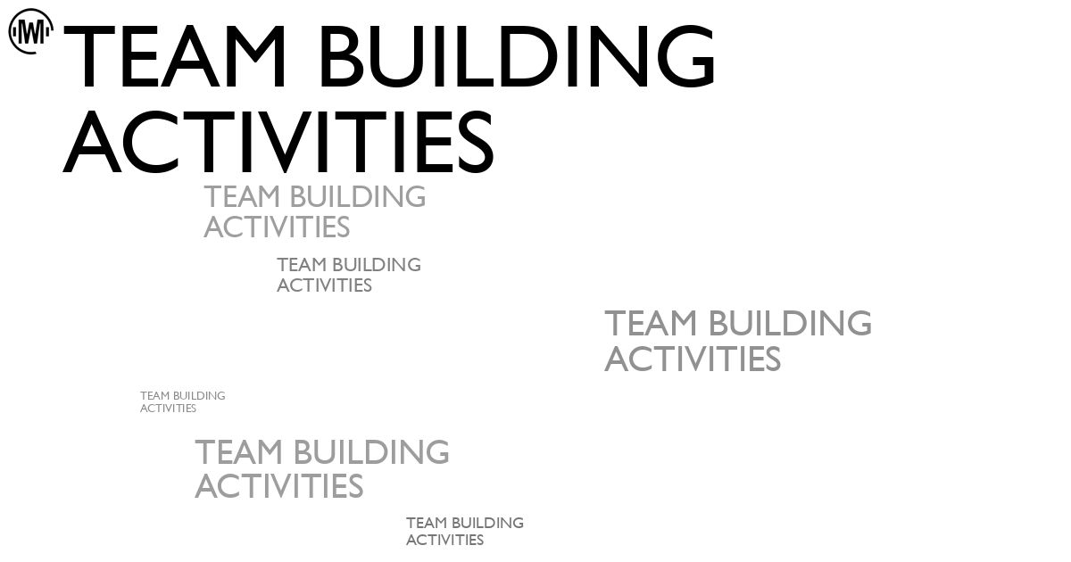 Illustration of Team Building Activities