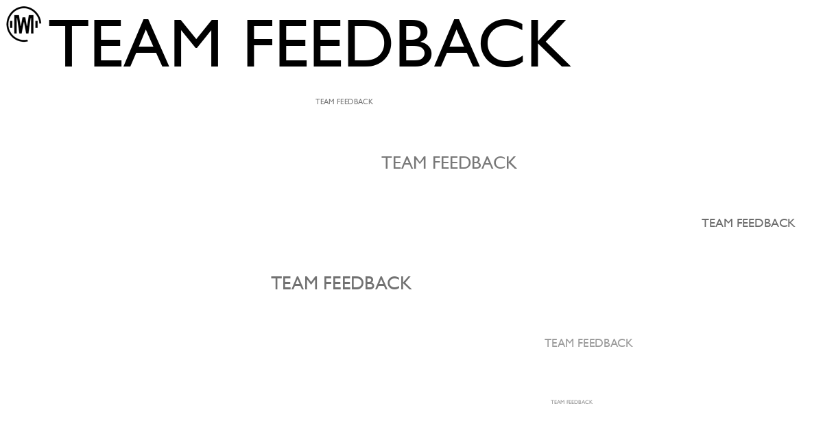 Illustration of Team Feedback