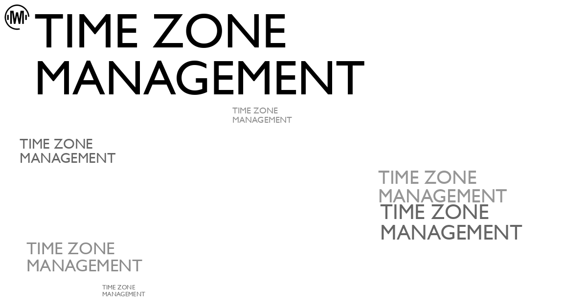 Illustration of Time Zone Management