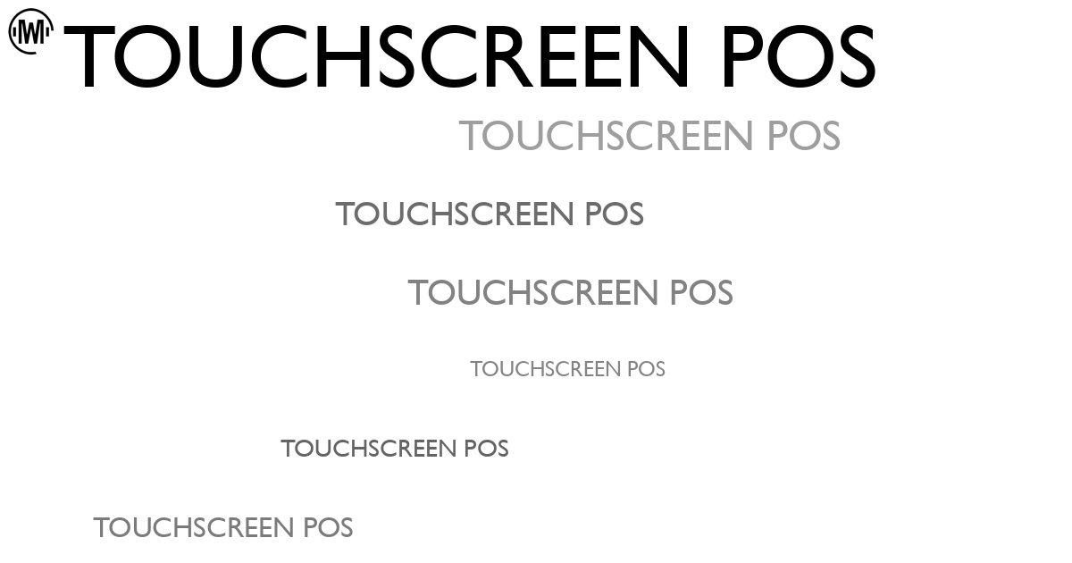Illustration of Touchscreen POS