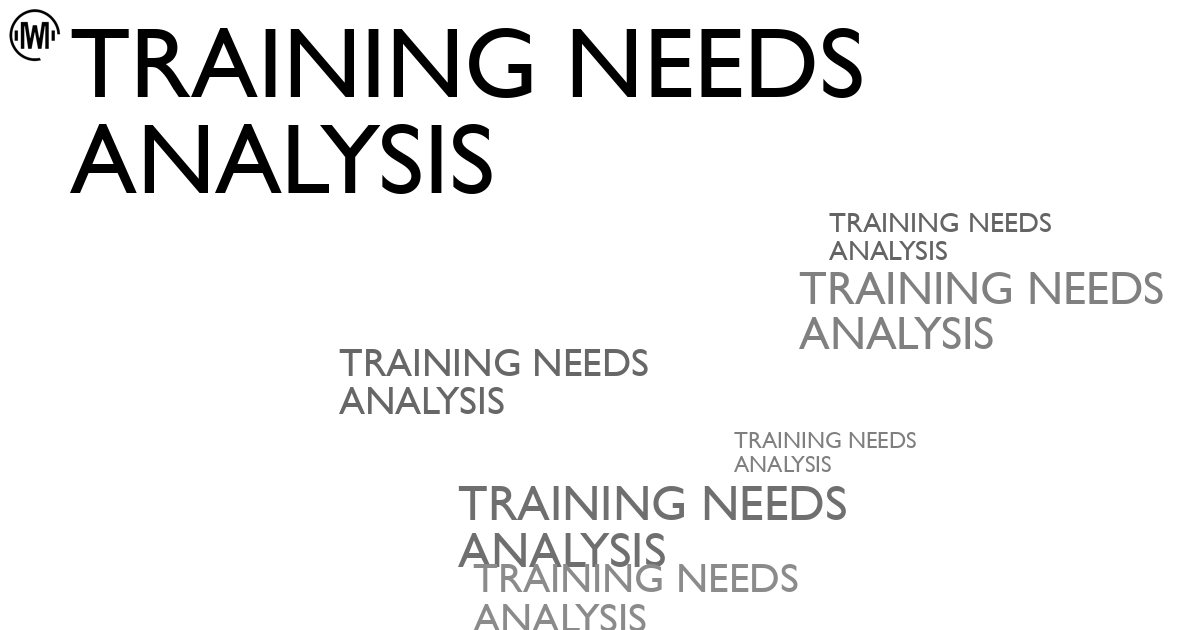 Illustration of Training Needs Analysis
