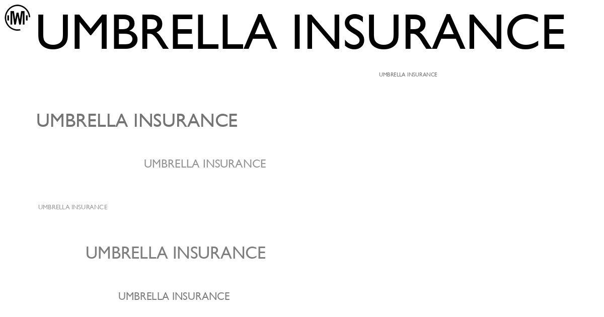 Illustration of Umbrella Insurance