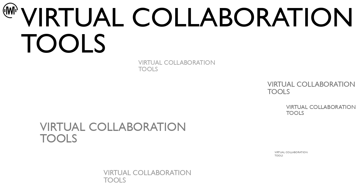 Illustration of Virtual Collaboration Tools