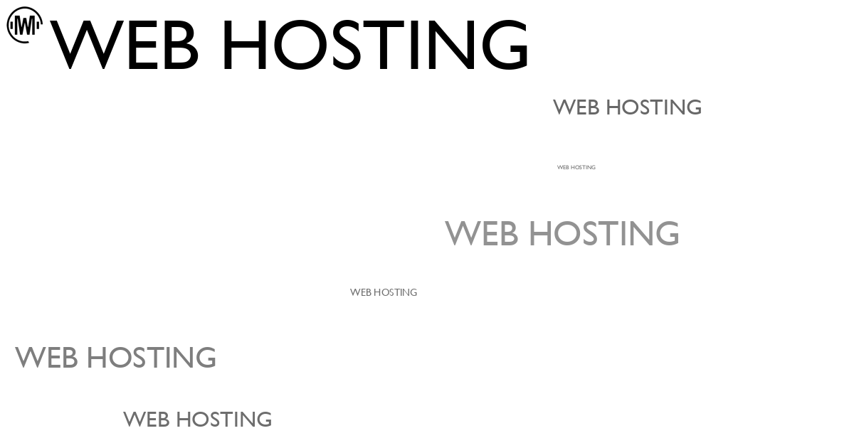 Illustration of Web Hosting