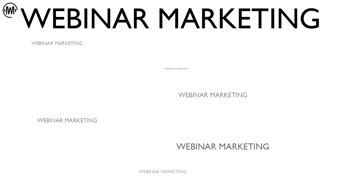 Illustration of Webinar Marketing
