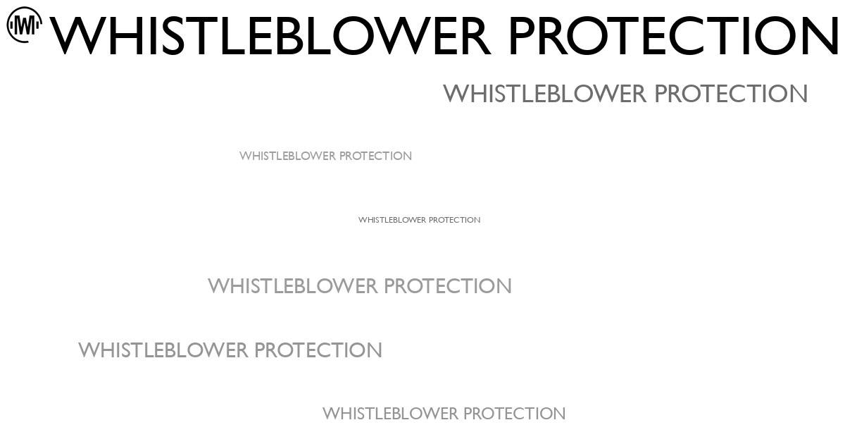 Illustration of Whistleblower Protection