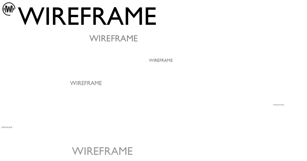 Illustration of Wireframe