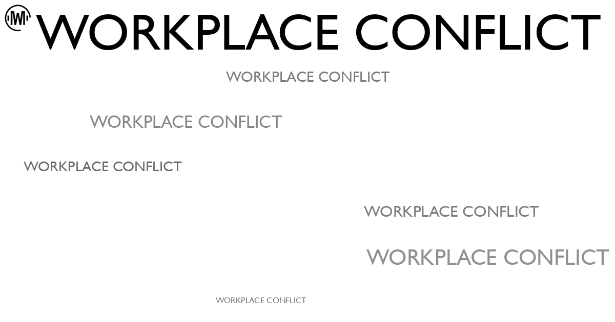 Illustration of Workplace Conflict